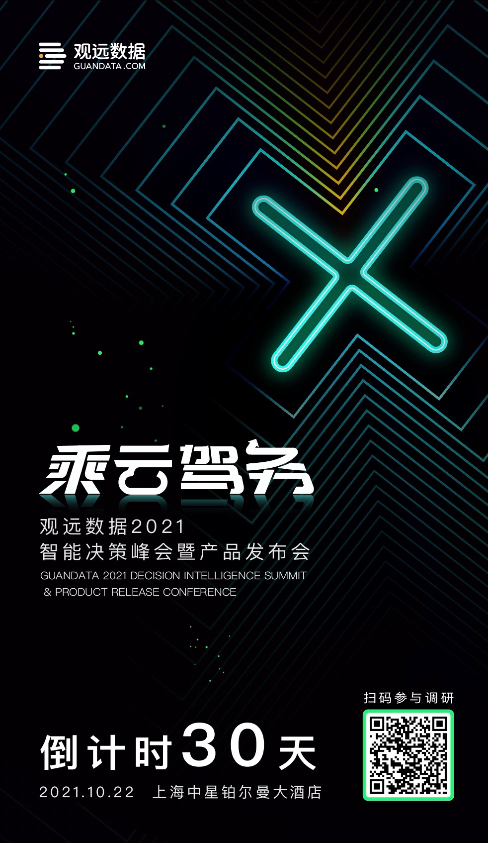 倒计时30天！观远数据2021智能决策峰会暨产品发布会正式启动！